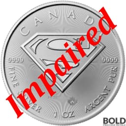 2016 Silver Canadian SUPERMAN - 1 oz *Spotted
