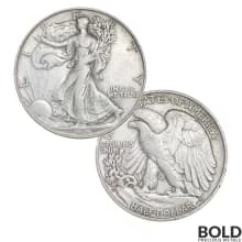 90% Silver - $0.50 FV Mixed Half Dollars Circulated/Junk