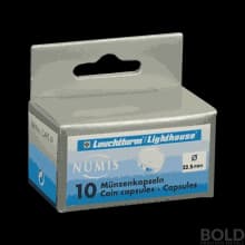 Lighthouse 22.5mm - Coin Capsules (pack of 10)