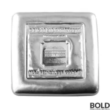 Silver 10 oz Geiger Edelmetalle Cast Bar
