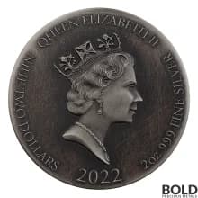 2022 Silver 2 oz Fiji Descent of the Spirit Biblical Series Coin