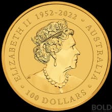 2023 Gold Perth Kangaroo 1 oz BU
