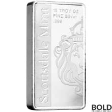 Silver 10 oz Scottsdale Archangel Michael Bar