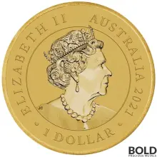 2021 Australian Citizenship $1 Coin In Card (*not gold)