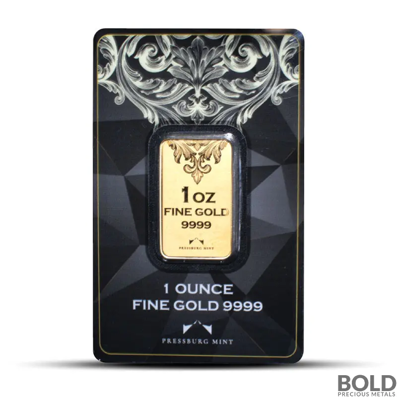 1 oz Pressburg Gold Bar
