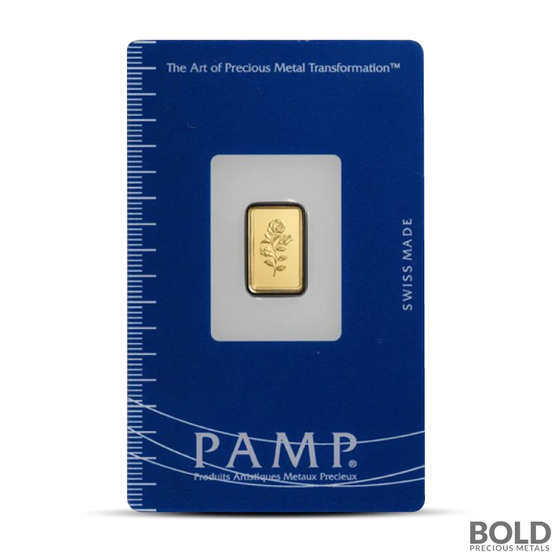 PAMP Rosa Gold Bars
