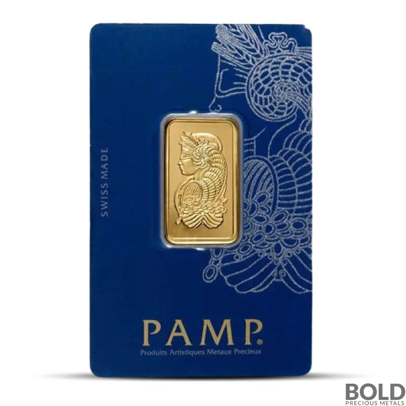 1/2 oz PAMP Fortuna Gold Bar (In Assay)