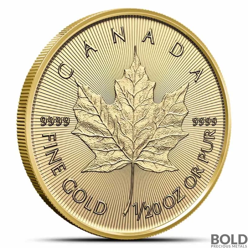 2024 1/10 oz Canadian Maple Leaf Gold Coin (BU)