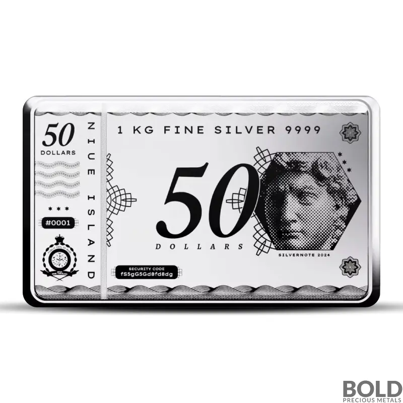 2024 1 Kilo Pressburg Silver Coin Bar