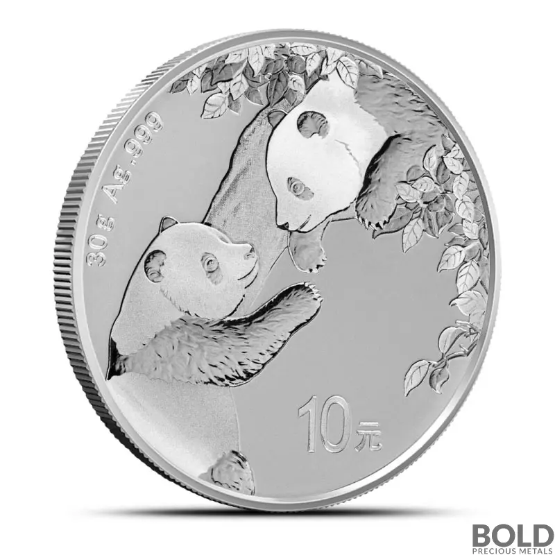 2023 30 Gram China Panda Silver Coin (BU)