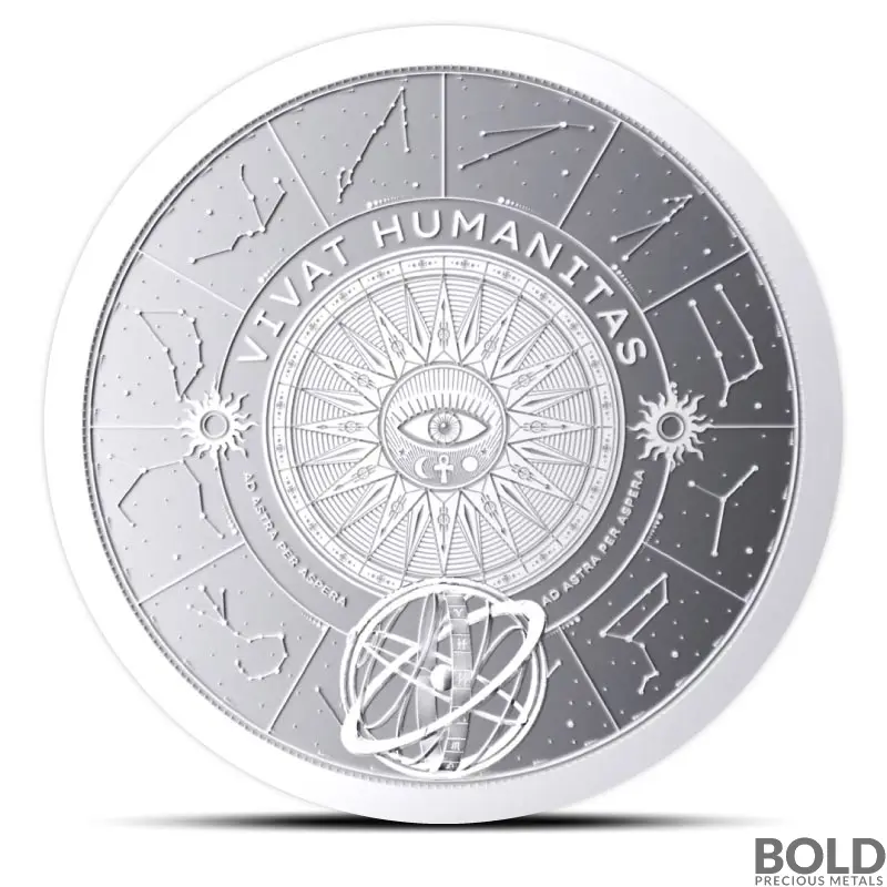 2024 1 oz Tokelau Vivat Humanitas Silver Coin (BU)