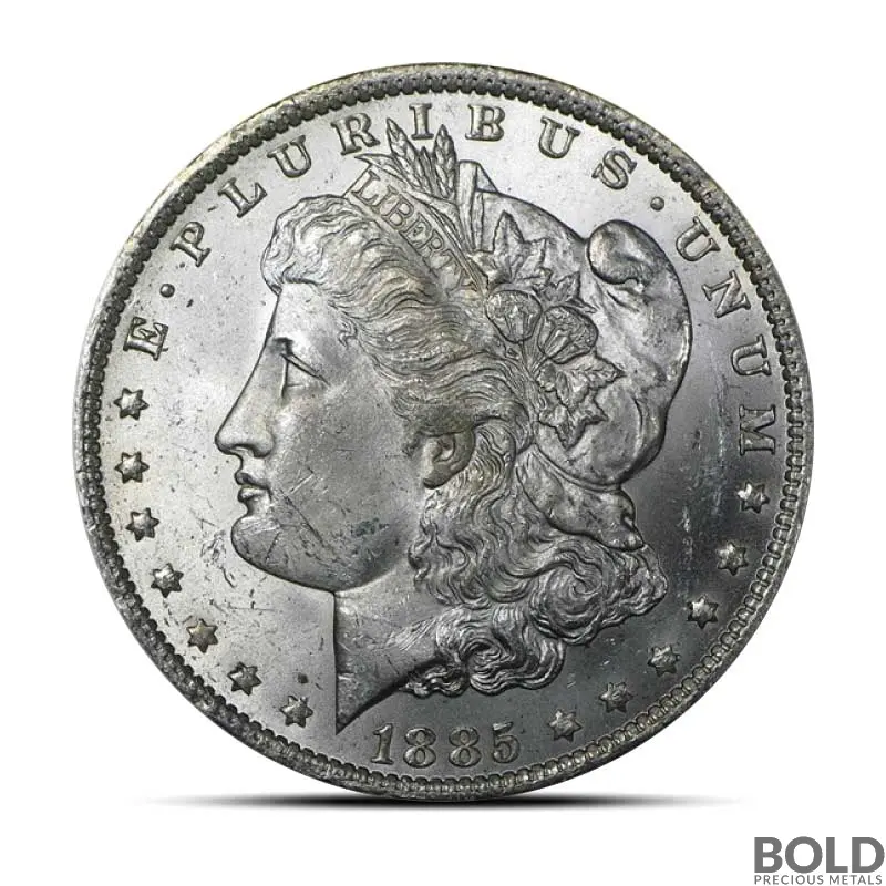 1885-O Morgan Silver Dollar (BU)
