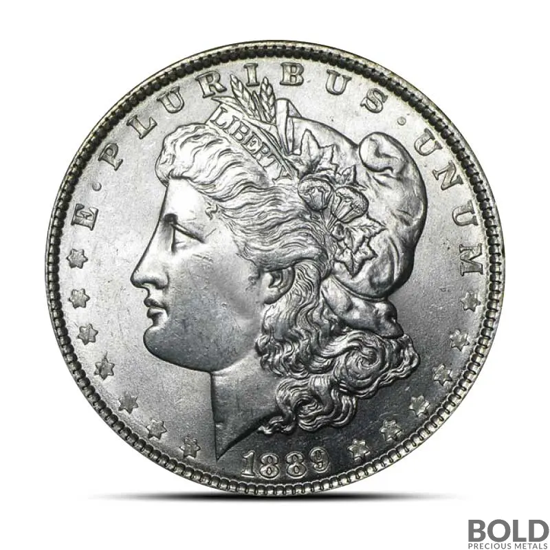 1889 Morgan Silver Dollar (BU)