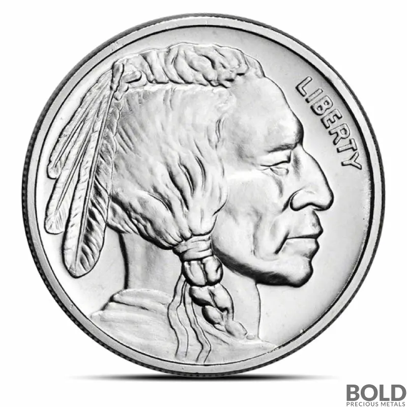 2 oz Buffalo Silver Round (CNT Minting)