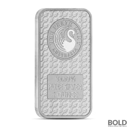 1 oz Perth Dragon Silver Bar