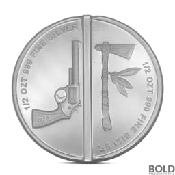 1 oz Western Warrior Divisible Silver Round