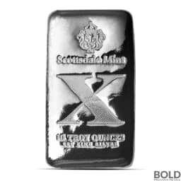 10 oz Scottsdale Imperium Collection X Silver Bar