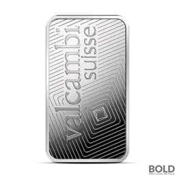 100 Gram Valcambi Palladium Bar
