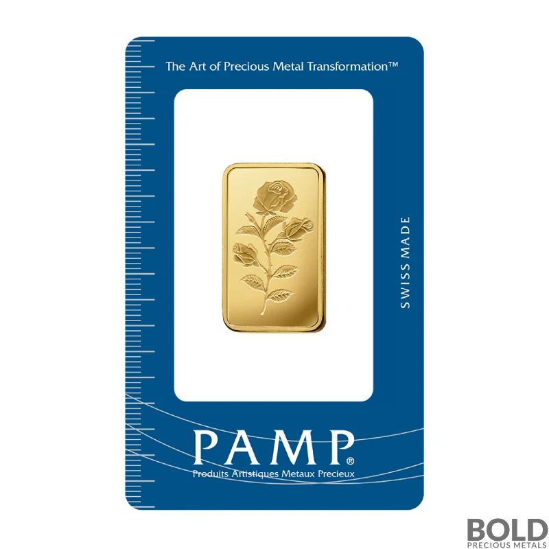 20 Gram PAMP Rosa Gold Bar