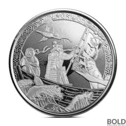 2021 1 oz MOMOTARO ANIME ONIGASHIMA Silver Coin (BU)