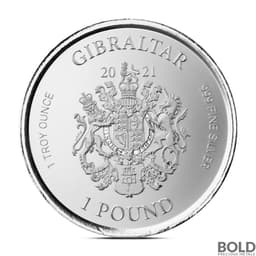 2021 1 oz Perseus With The Head of Medusa Silver Coin