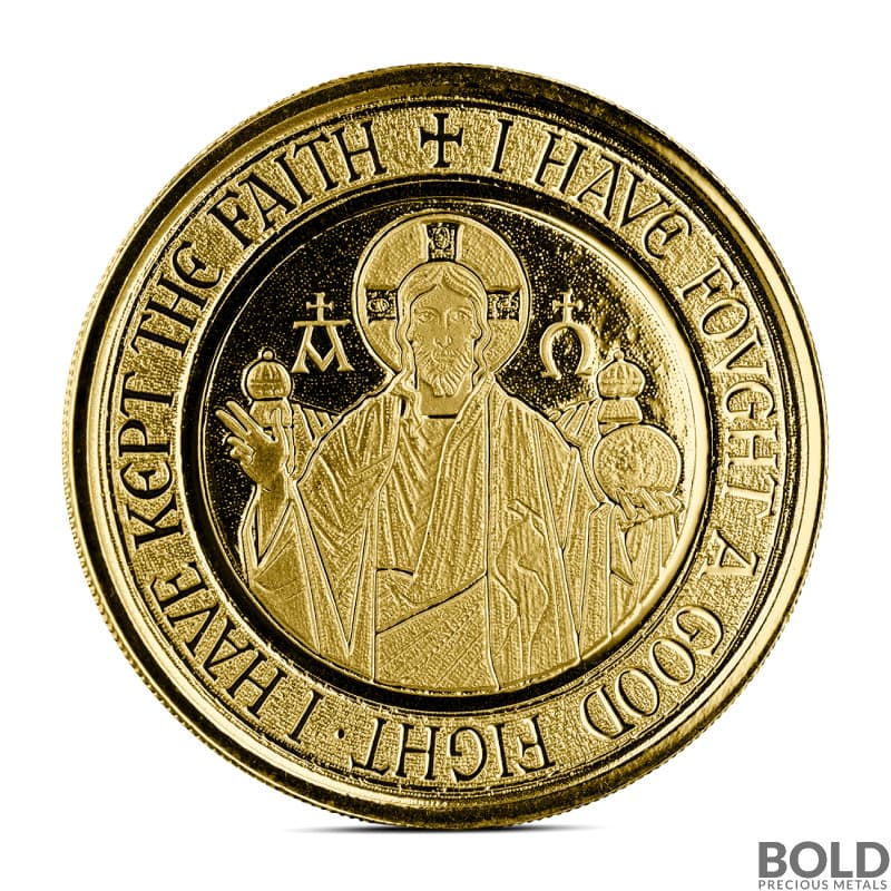 2021 1 oz Samoa Alpha & Omega Gold Coin