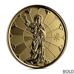 2022 1 oz Jesus Collection Light of Christ Gold Coin