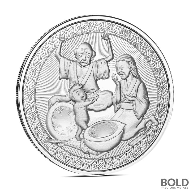 2022 1 oz Mermaid Princess of the Seas Silver Coin