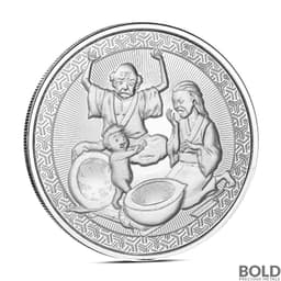 2022 1 oz Mermaid Princess of the Seas Silver Coin