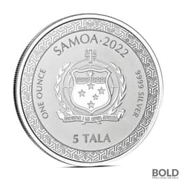 2022 1 oz Mermaid Princess of the Seas Silver Coin