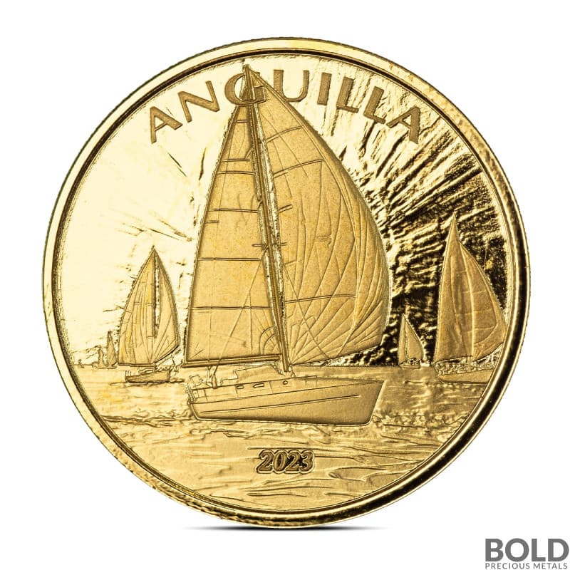 2023 1 oz EC8 Anguilla Regatta Gold Coin