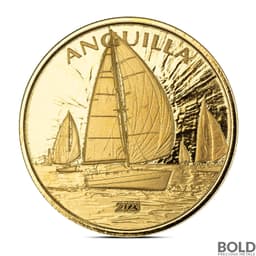 2023 1 oz EC8 Anguilla Regatta Gold Coin