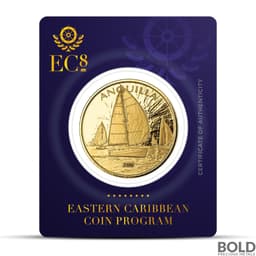2023 1 oz EC8 Anguilla Regatta Gold Coin
