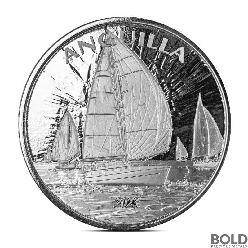 2023 1 oz EC8 Anguilla Regatta Silver Coin