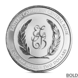 2023 1 oz EC8 Anguilla Regatta Silver Coin