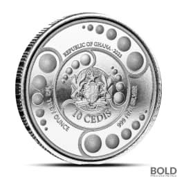 2023 1/2 oz Ghana Alien Silver Coin