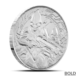 2024 1/2 oz Samoa Alien Silver Coin