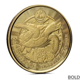 2024 1 oz Cayman Islands Loggerhead Turtle Gold Coin