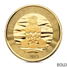 2024 1 oz Cayman Islands Marlin Gold Coin