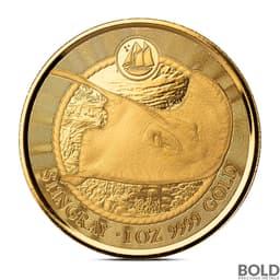 2024 1 oz Cayman Islands Stingray Gold Coin