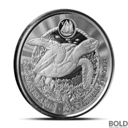 2024 1 oz Cayman Loggerhead Turtle Silver Coin