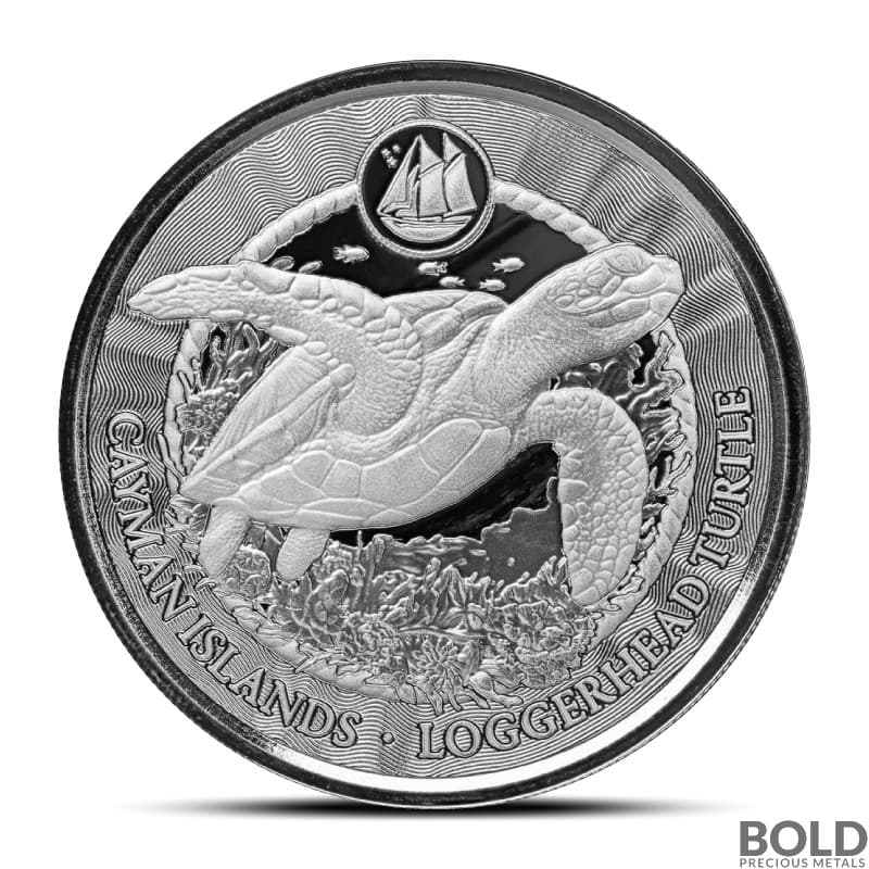 2024 1 oz Cayman Loggerhead Turtle Silver Coin