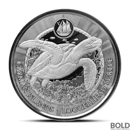 2024 1 oz Cayman Loggerhead Turtle Silver Coin