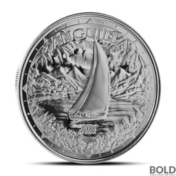 2024 1 oz EC8 Anguilla Regatta Silver Coin