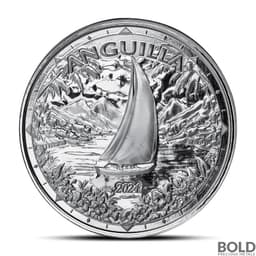 2024 1 oz EC8 Anguilla Regatta Silver Coin