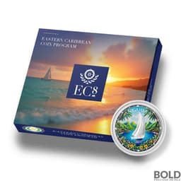 2024 1 oz EC8 Anguilla Regatta Silver Coin ( Colored)