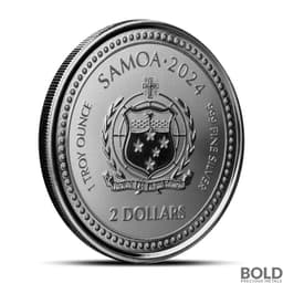 2024 1 oz Jesus Collection The Creator Silver Coin (Colored)