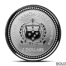 2024 1 oz Jesus Collection The Creator Silver Coin (Colored)