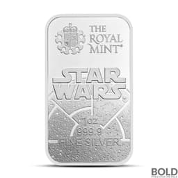 2024 1 oz Royal Mint Star Wars Dark Side Silver Bar