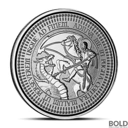2024 1 oz Saint George & The Dragon Silver Coin